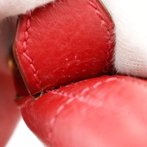 HERMES Bolide35 Handbag 2WAYShoulder Red / Gold Hardware Taurillon Clemenc... - Picture 6 of 12